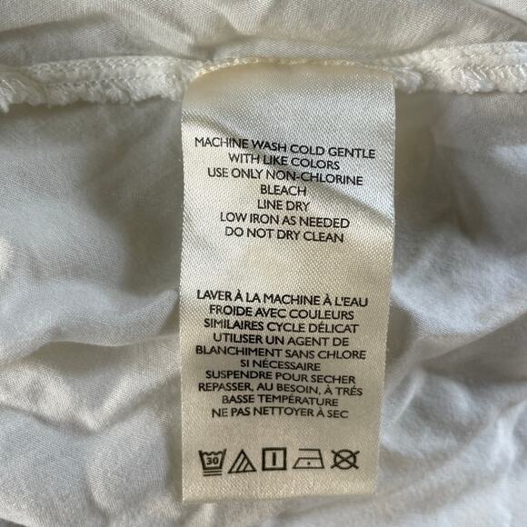 Free People Mini Dress Endless Afternoon Peasant Milkmaid Boho Floral Size Small - Picture 11 of 14